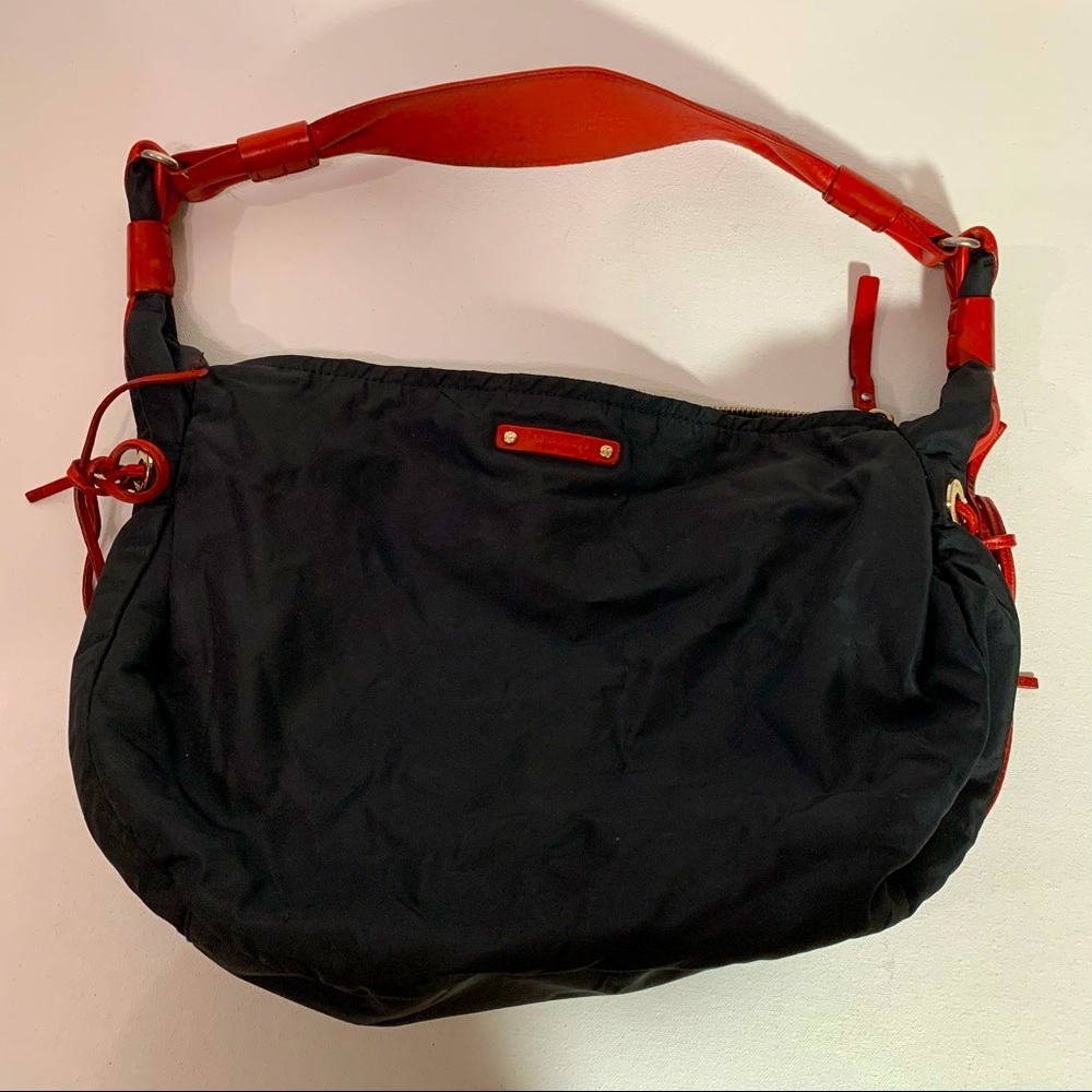 Stylish Black and Red Women's Bag